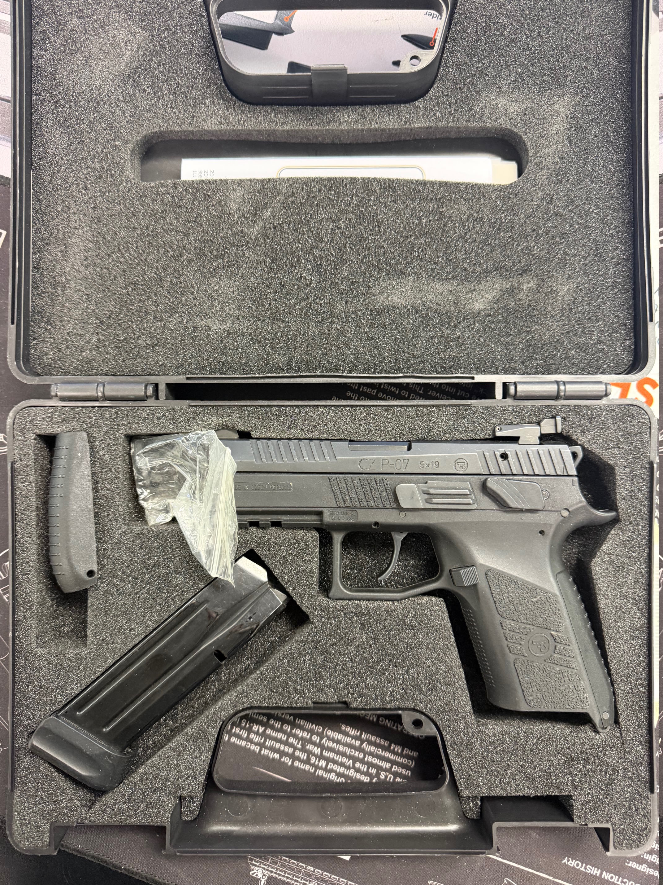 Pistol CZ P-07 decocking 9 x19 (BEGAGNAD 9000kr)