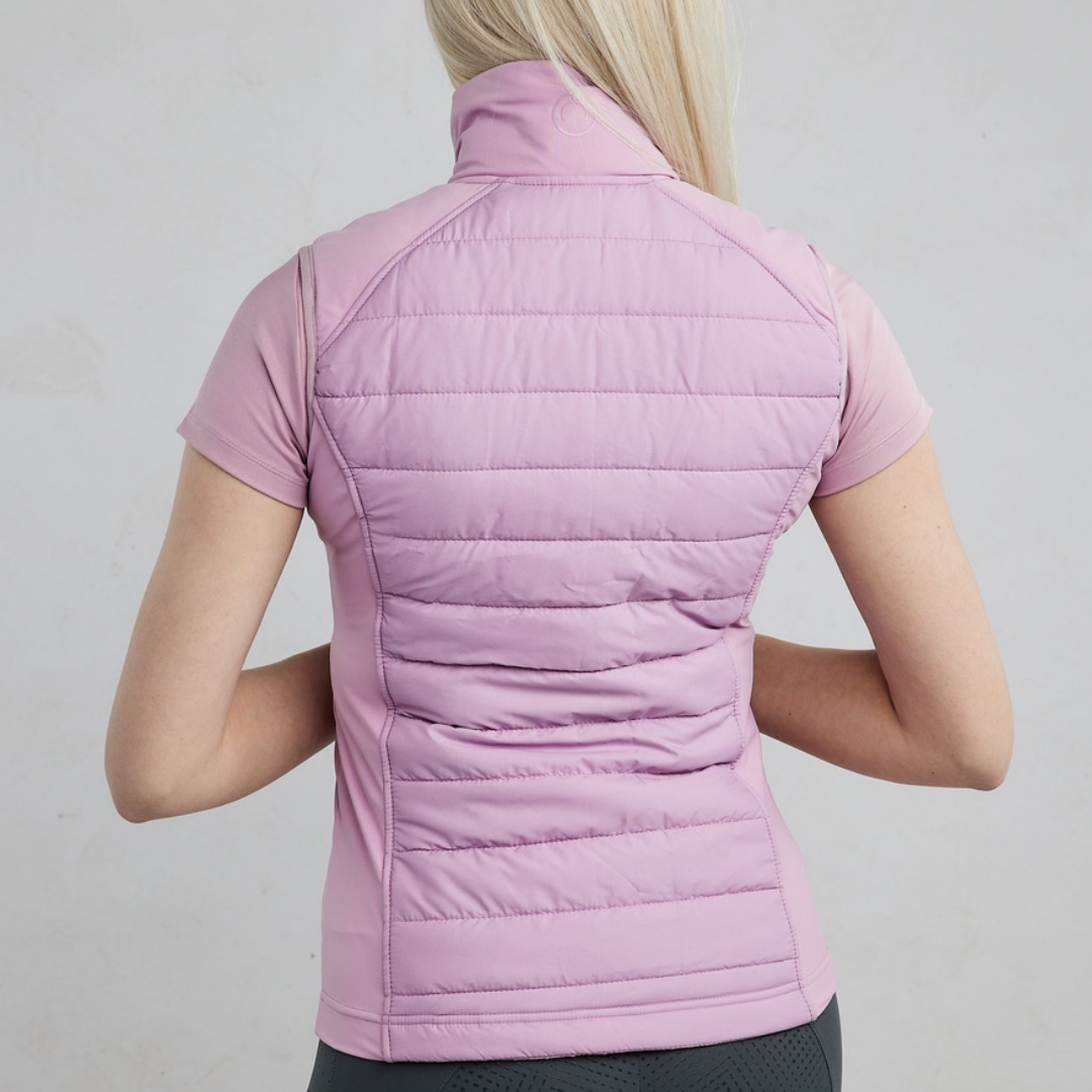 MONTAR EMMA SOFTSHELL BODYWARMER VEST - CANDY PINK - 4