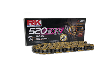 RK GB520EXW XW-ringskedja Atv/Offroad + CL (clipkedjelås)