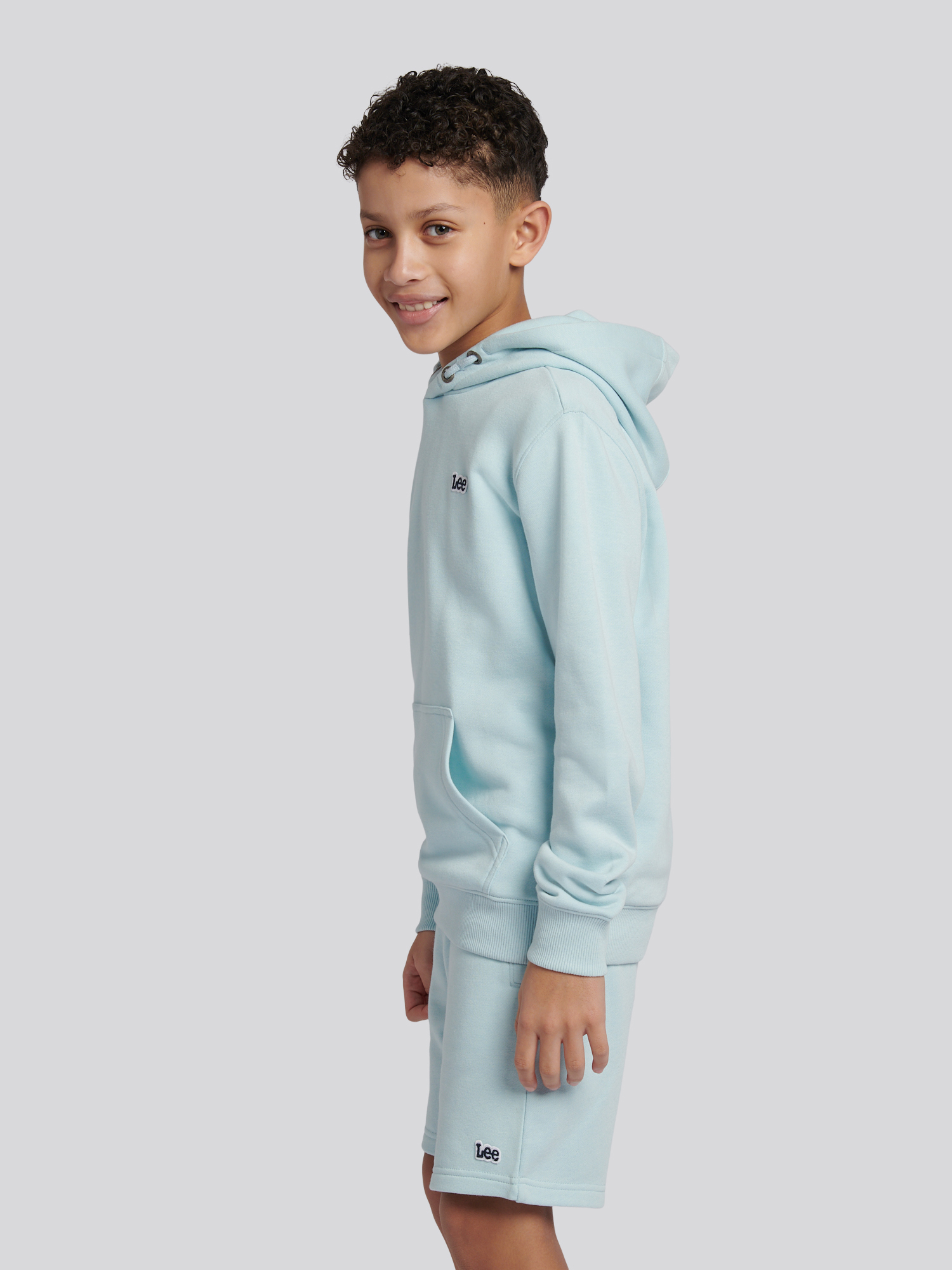 BADGE LB OTH HOODIE Omphalodes - 5