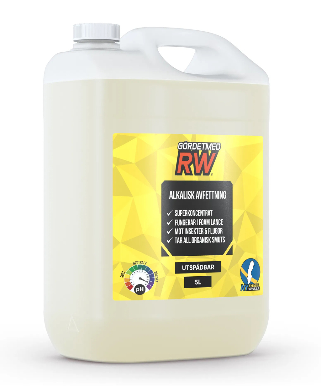 RW Avfettning alkalisk 5 liter 