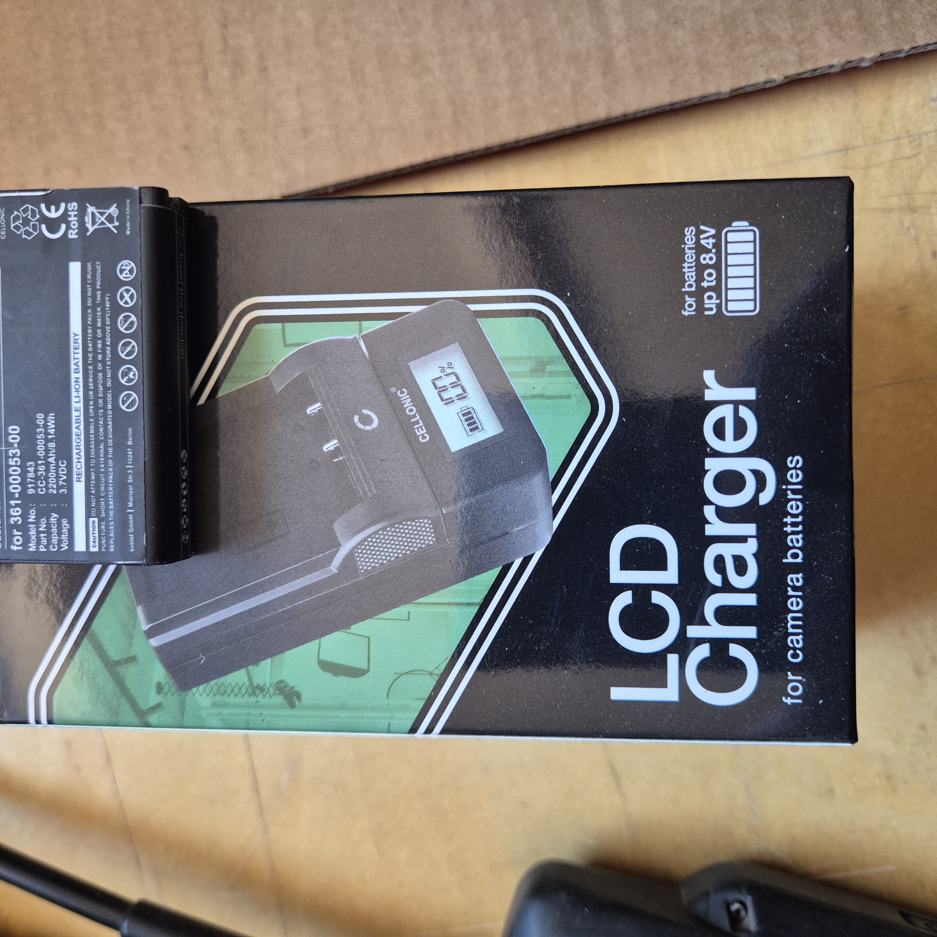 Laddare ink batteri till Garmin ALpha