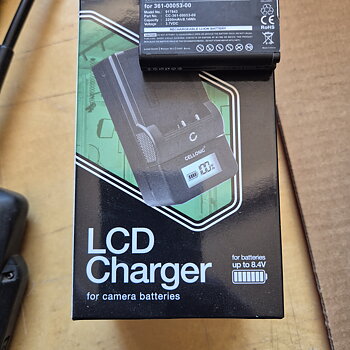 Laddare ink batteri till Garmin ALpha