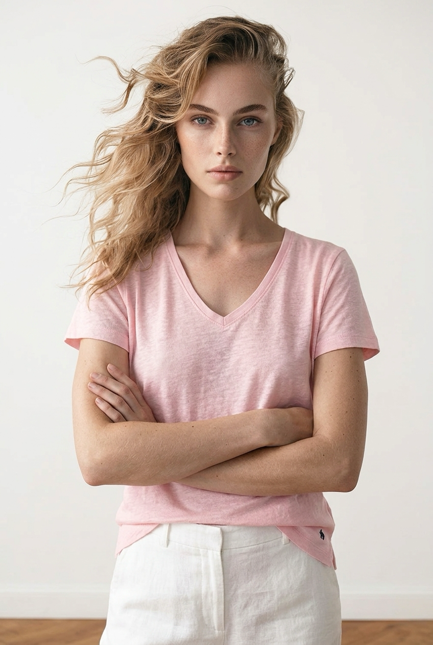 Classic Tee - Pink - Sebago