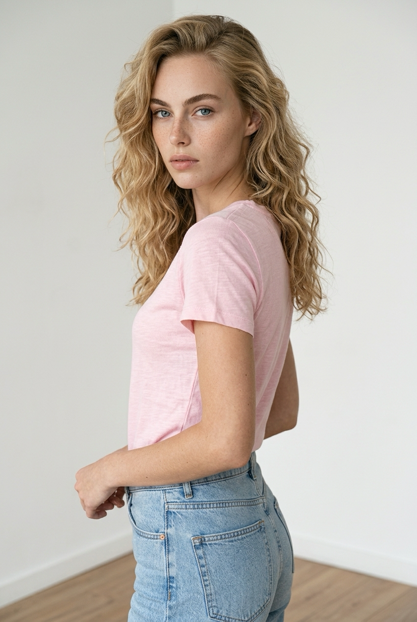 Classic Tee - Pink - Sebago