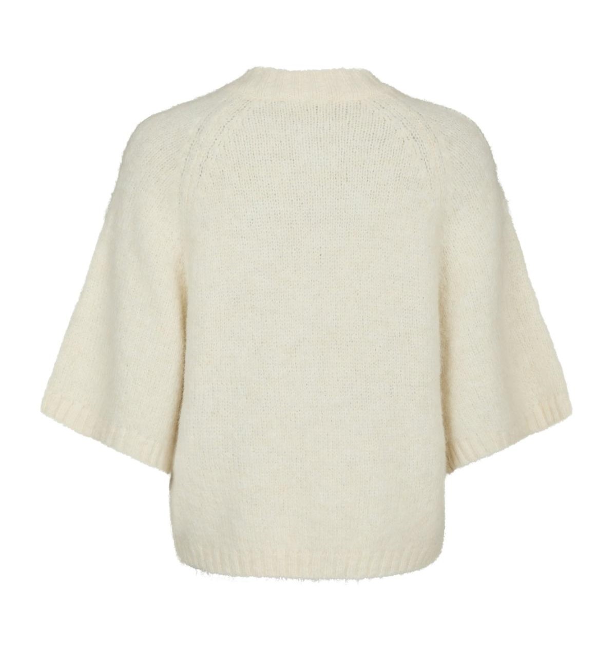 Neo Noir Benuta Fluffy Knit Cardigan, Light Yellow - 2