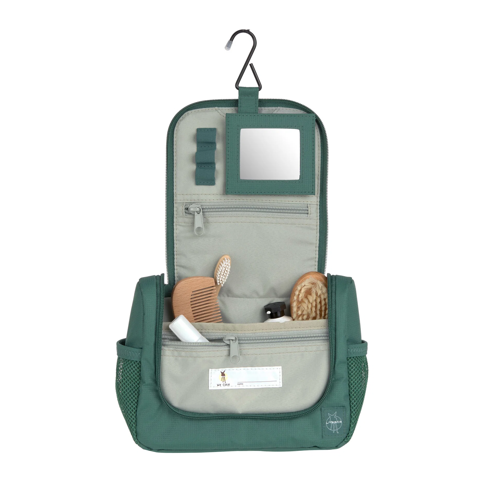 Lässig Mini Washbag Little Gang Dark Green - 4