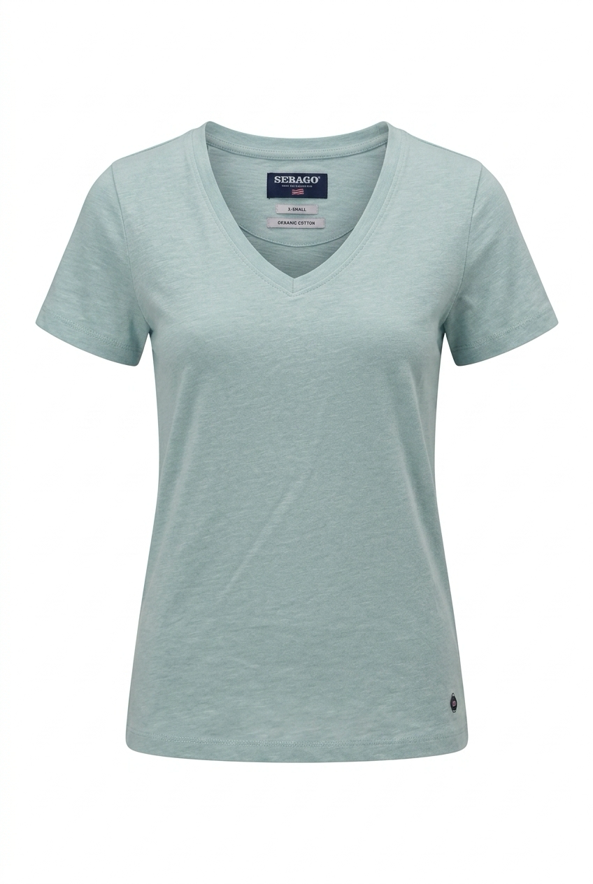 Classic Tee - Light Blue - Sebago - 3