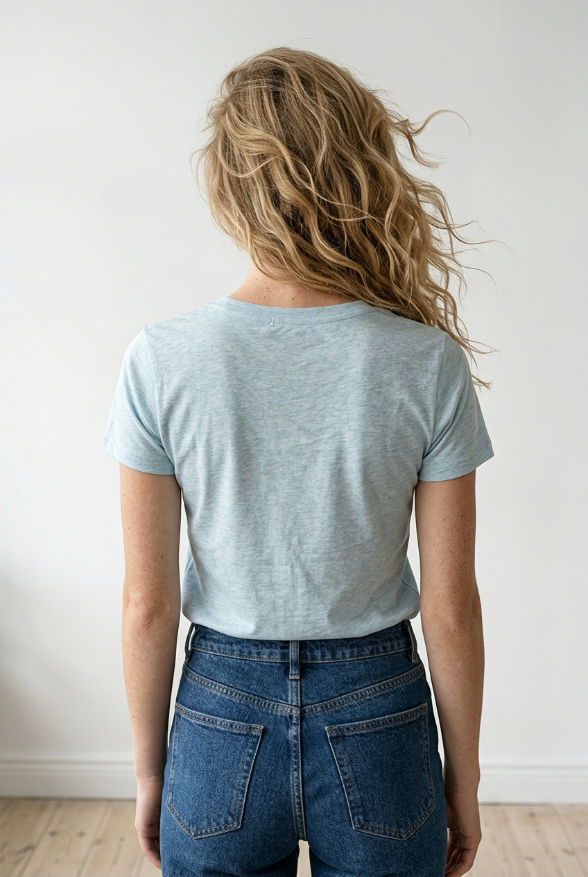 Classic Tee - Light Blue - Sebago