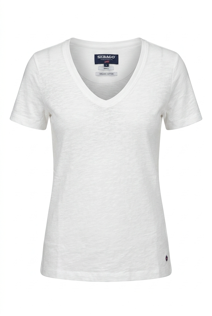 Classic Tee - White - Sebago - 3
