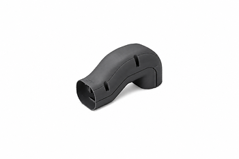 Clean duct 75 - T-vinkelkoppling - antracit