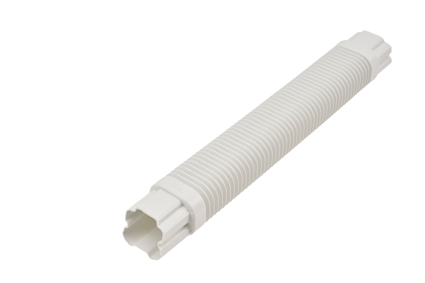 Clean duct 75 - Fleksibel kanalmuff - hvid