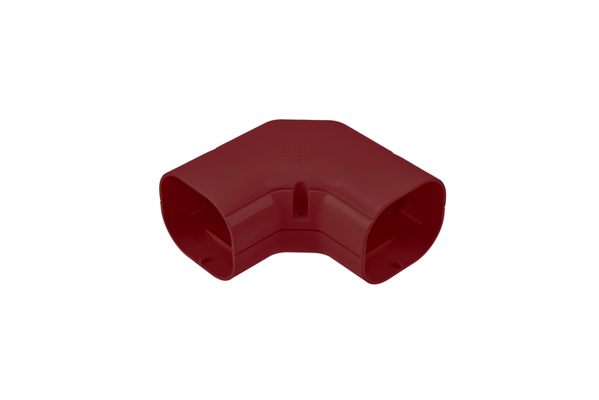 Clean duct 75 - Plan vinkel 90° - faluröd