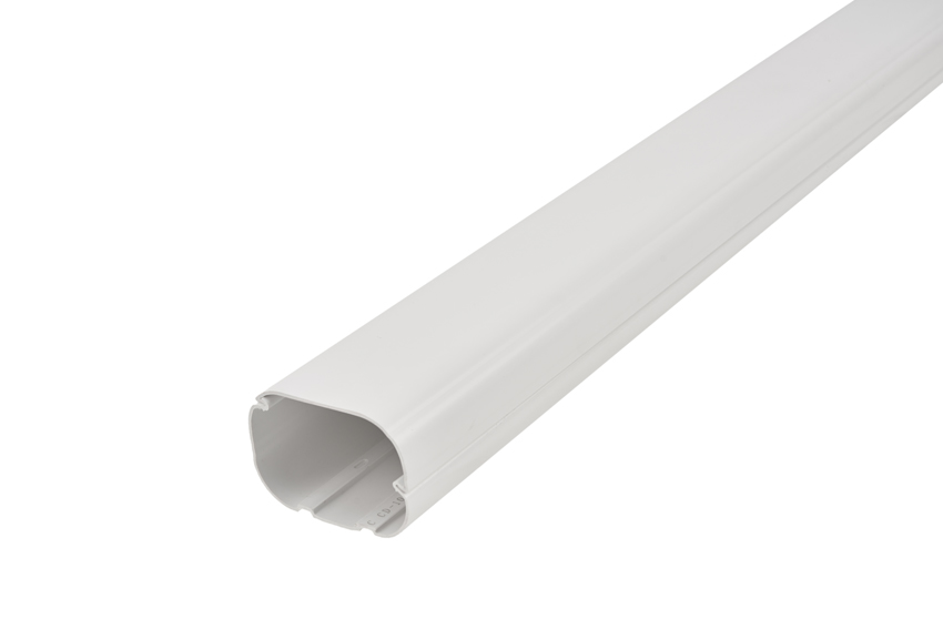 Clean duct 100 - Kabelkanal hvid - 10 meter