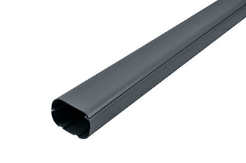 Clean duct 100 - Kabelkanal antracit - 10 meter