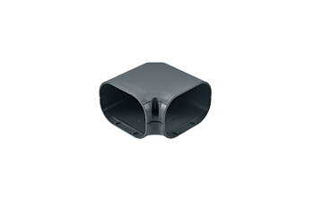 Clean duct 100 - Plan vinkel 90° kort - antracit