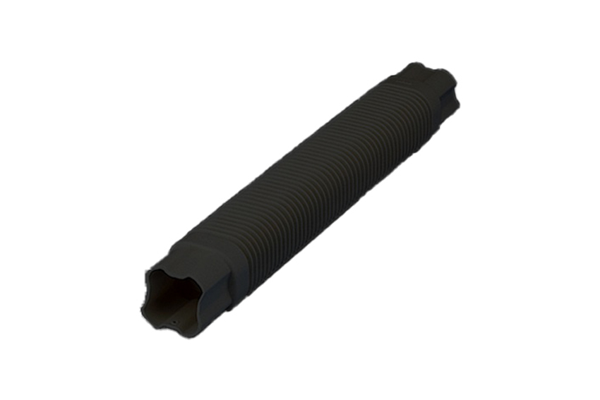 Clean duct 100 - Flexibel kanalmuff - svart