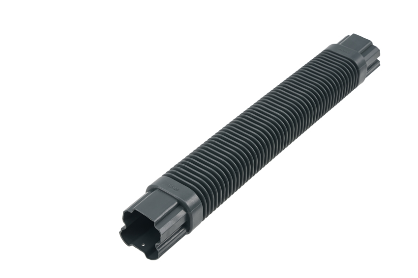 Clean duct 100 - Fleksibel kanalmuff - antracit