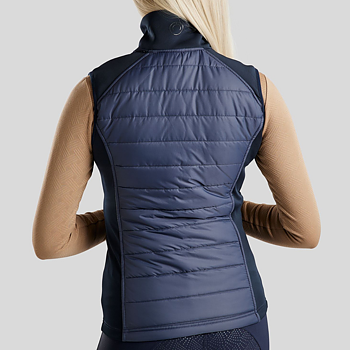 MONTAR EMMA HYBRID BODYWARMER VEST - NAVY