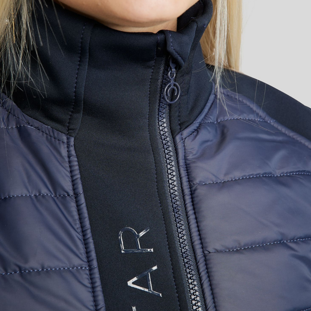 MONTAR EMMA HYBRID BODYWARMER VEST - NAVY - 4