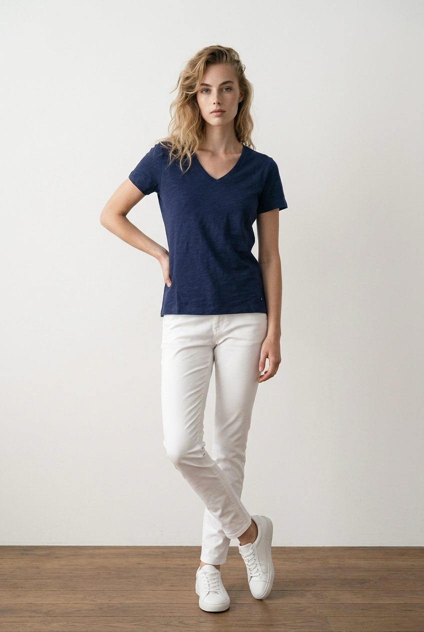 Classic Tee - Navy - Sebago