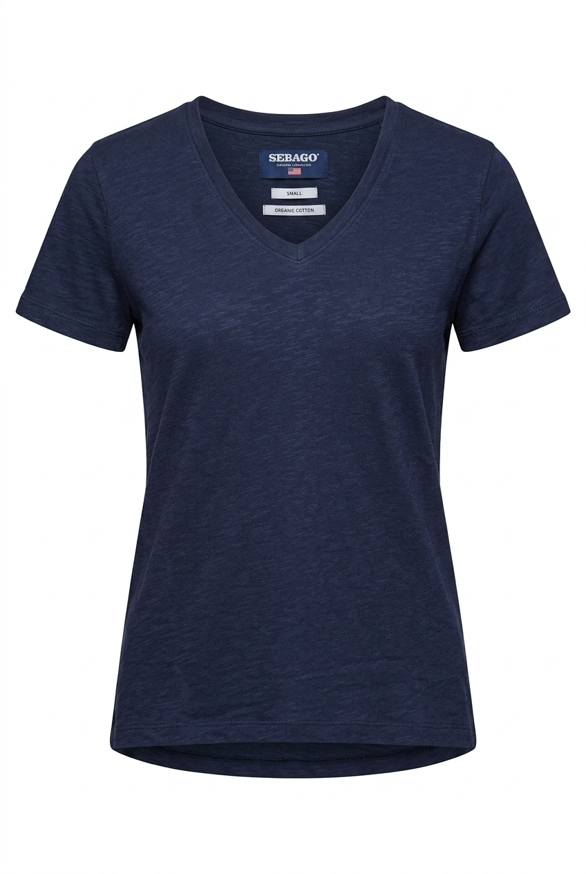 Classic Tee - Navy - Sebago - 3