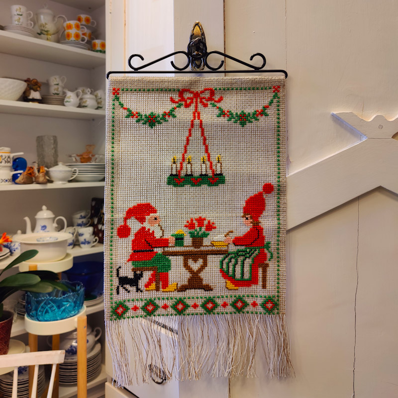 Julbonad broderad