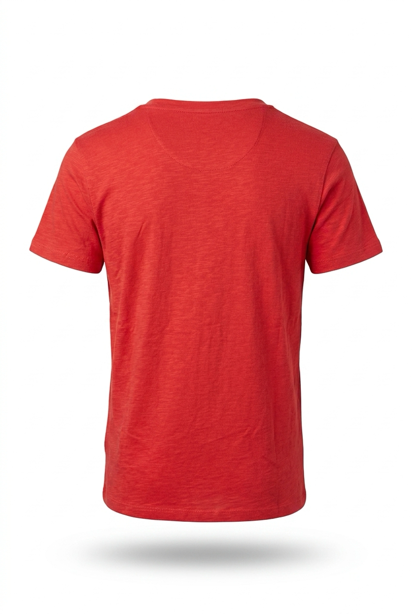 Classic Tee - Raspberry Red - Sebago - 4