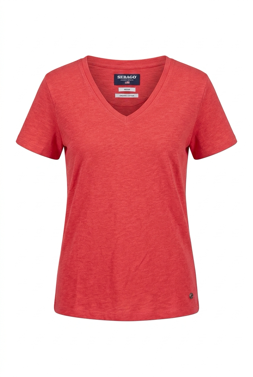Classic Tee - Raspberry Red - Sebago