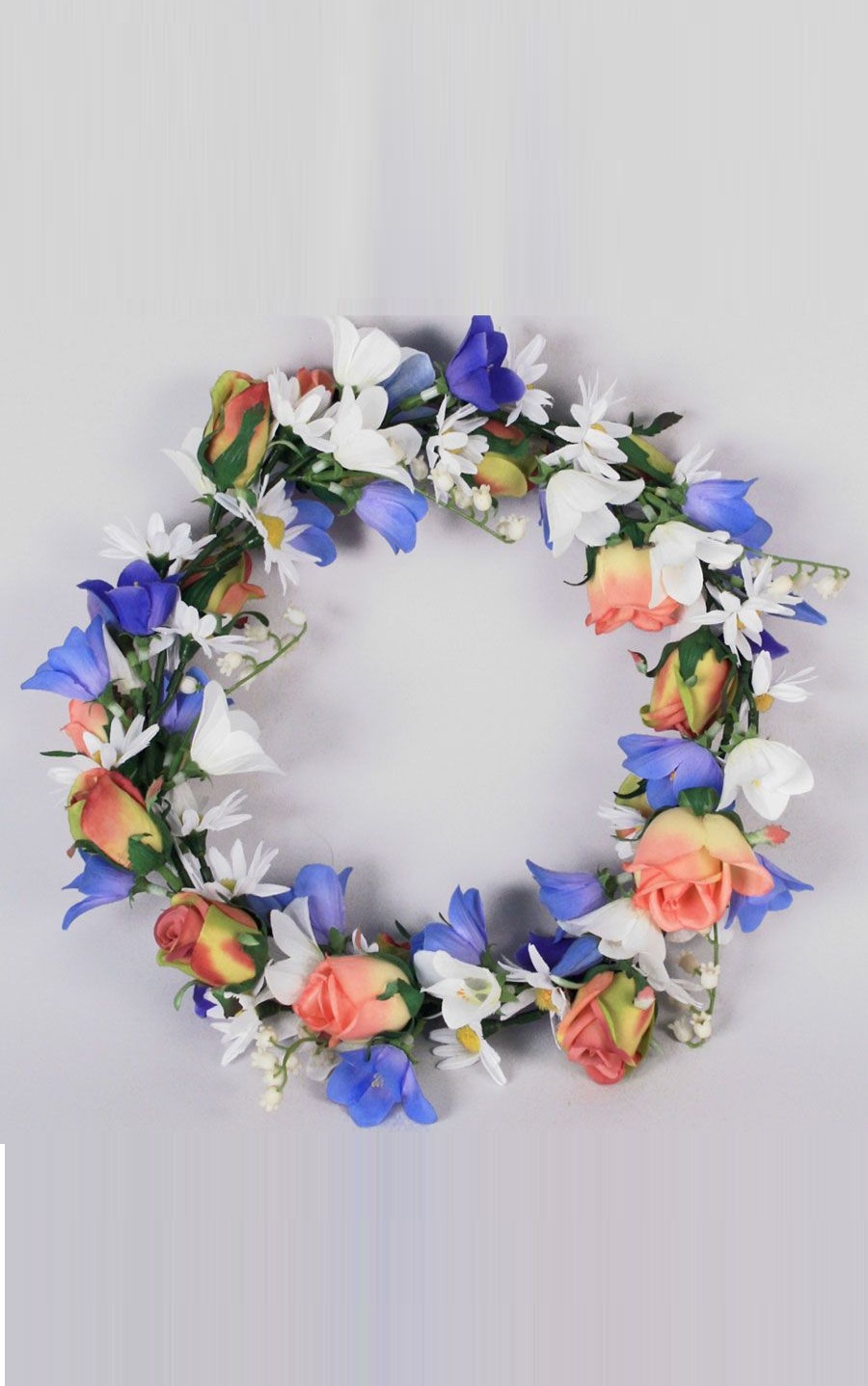 Adjustable Midsummer Wreath with Flowers (25 cm)