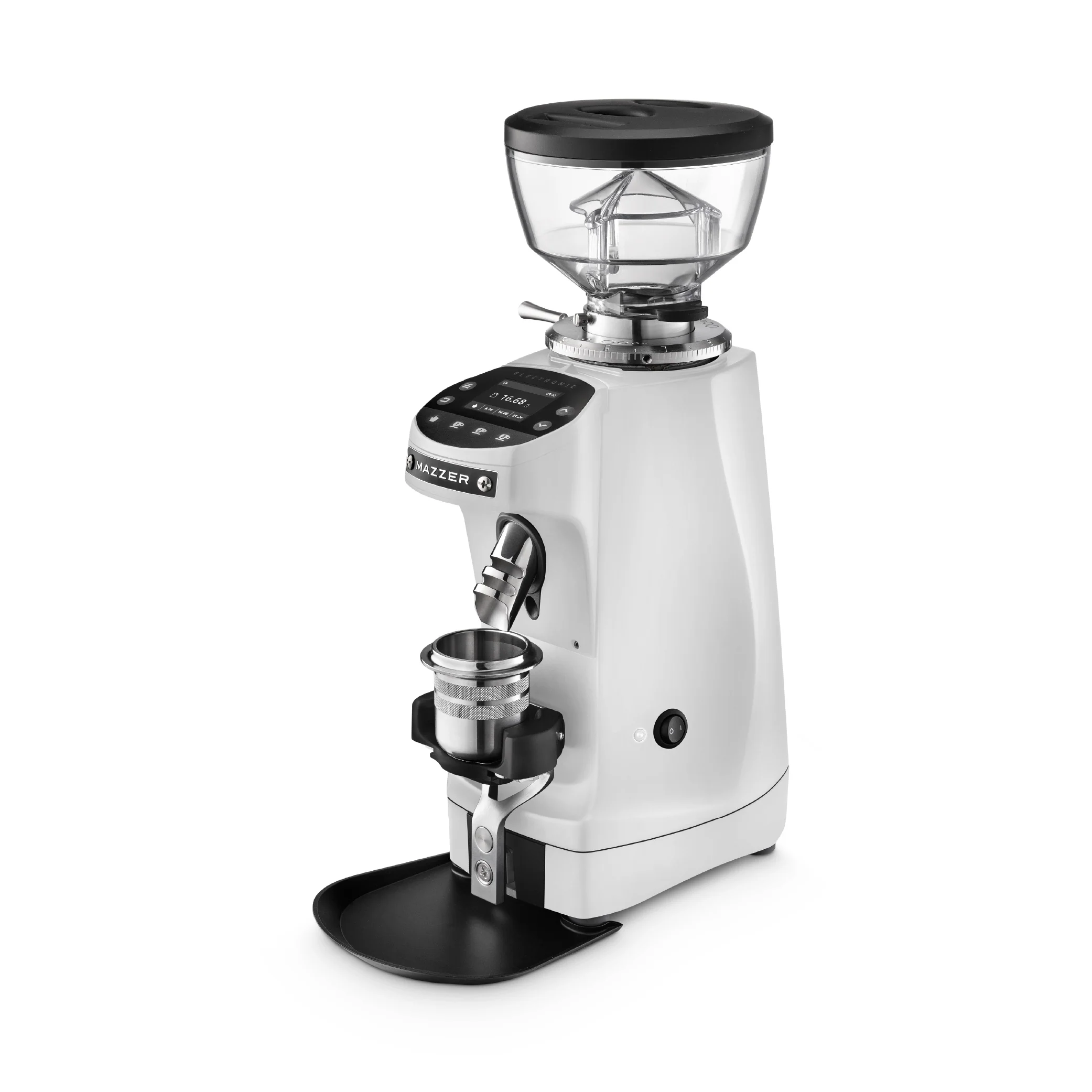 Mazzer - Mini G Espressokvarn Vit 233M- Espressokvarn för mindre café, restaurang och baristan - 3