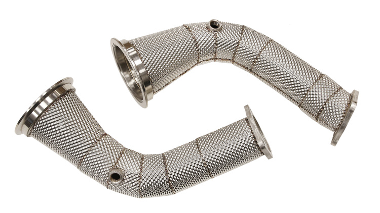 Stainless steel embossed heat shield / korrugerad Plåt 50x60cm - 4