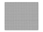 Stainless steel embossed heat shield / korrugerad Plåt 50x60cm