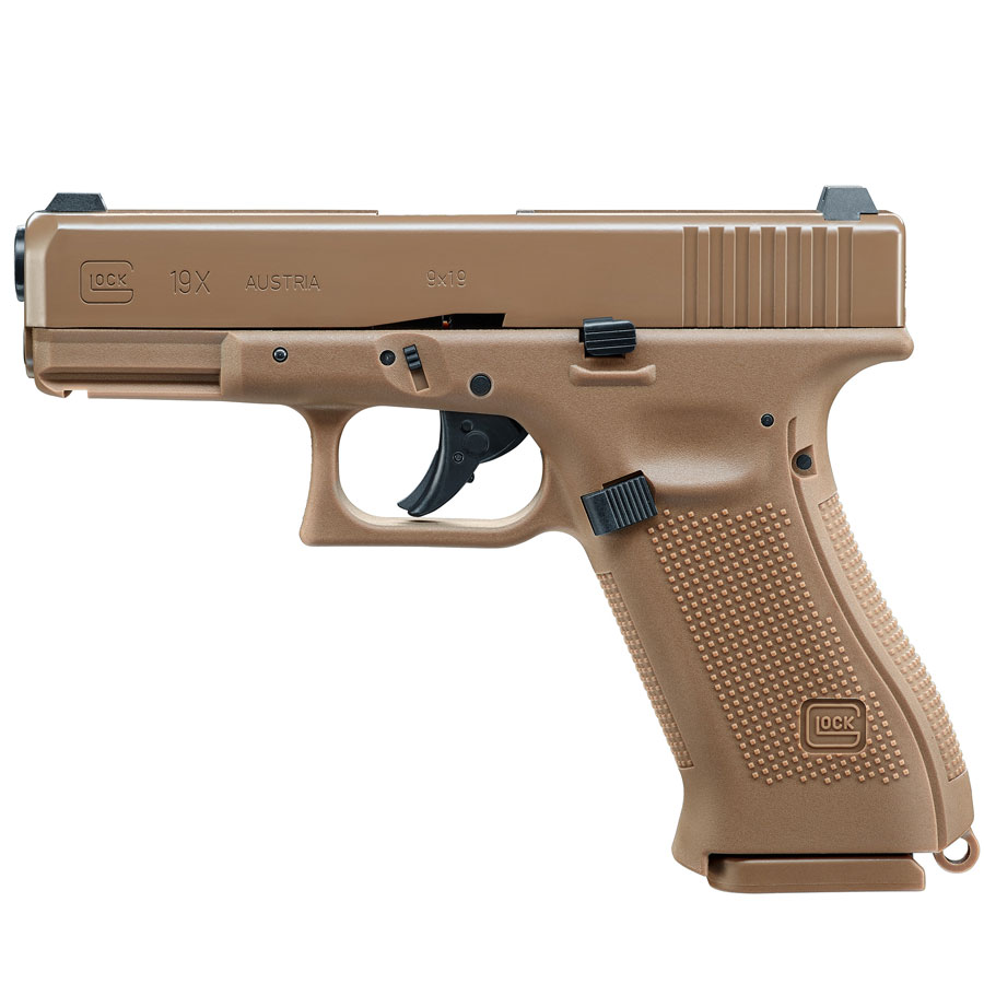Glock 19X FDE 4,5mm Blowback