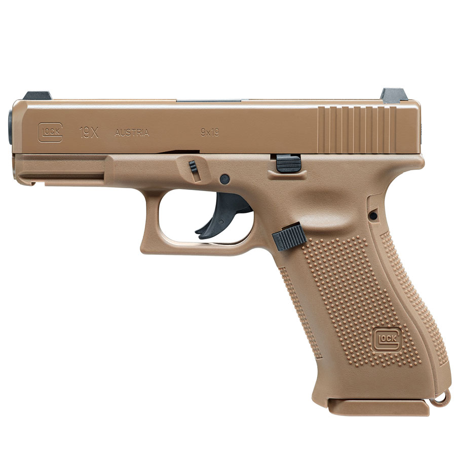 Glock 19X FDE 4,5mm NBB