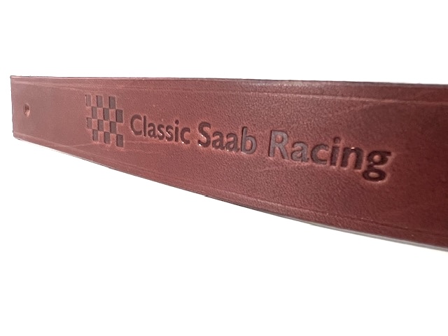 Leather belt for bonnet Saab 92-96 Bullnose - 4