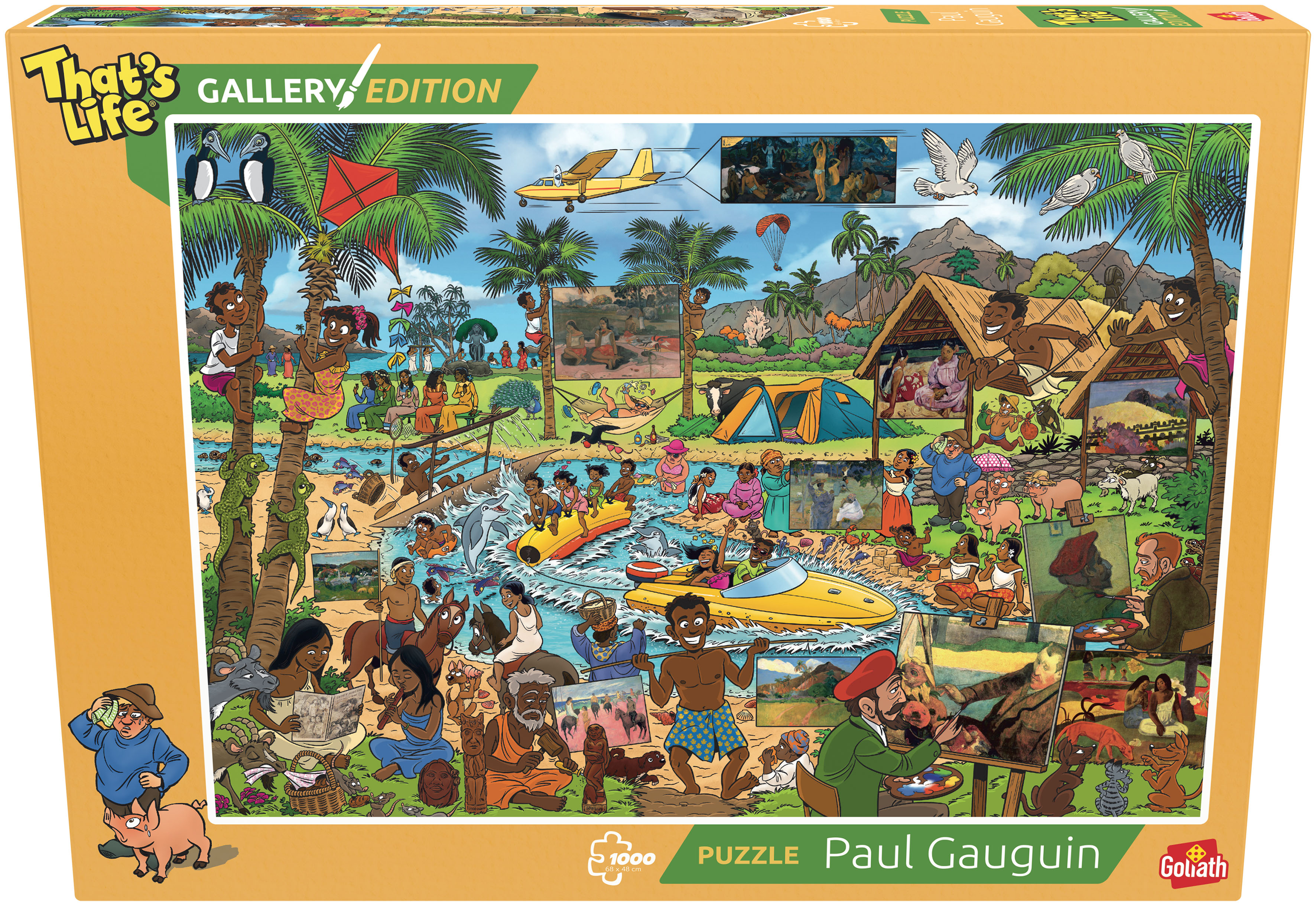 Pussel - That´s life - Gauguin - 1000 bitar - 2