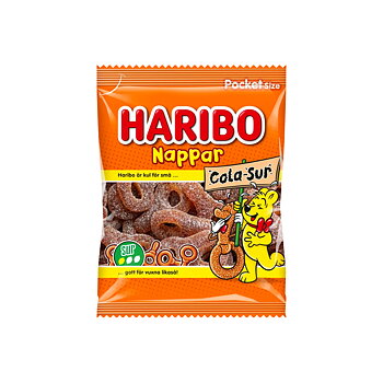 Haribo Nappar 70 g - Sur Cola