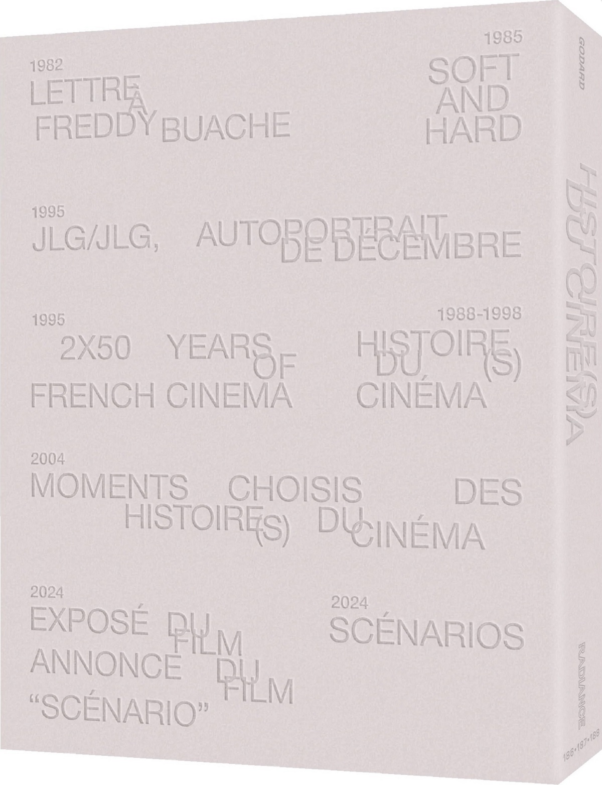 Histoire(s) Du Cinema And Other Works (Limited Edition) (ej svensk text) (Blu-Ray) - 3