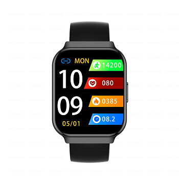 Philippe Palmer Smart Watch LP18 Ultra Thin Black