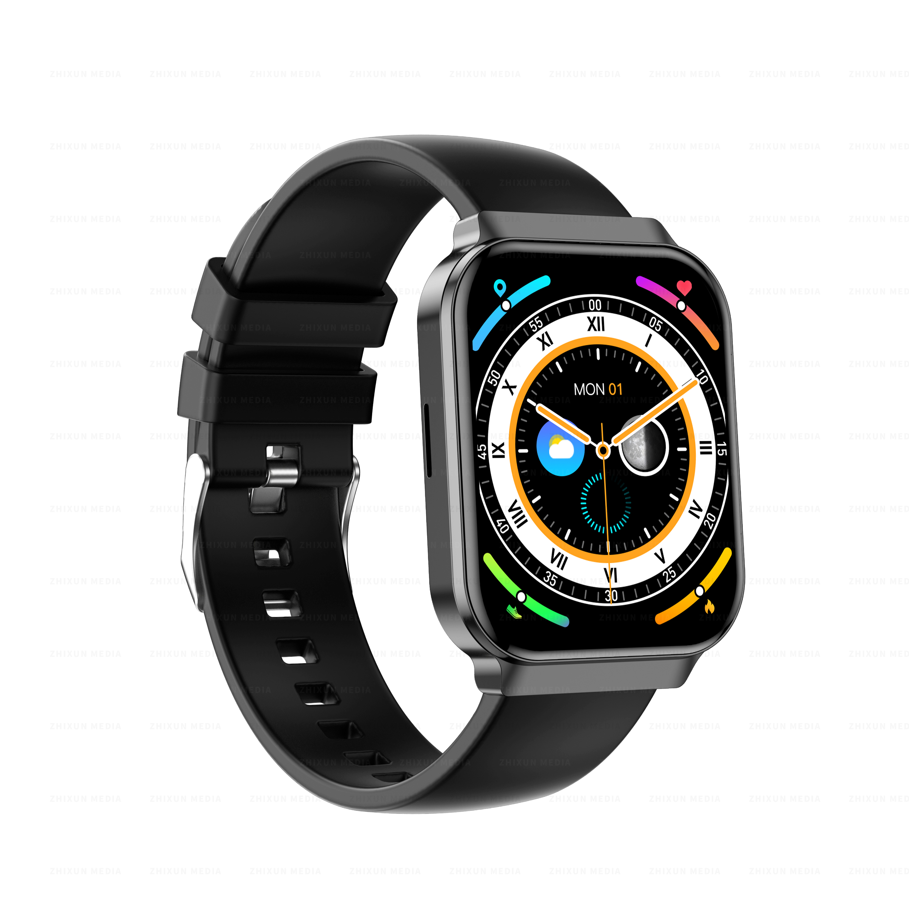 Philippe Palmer Smart Watch LP18 Ultra Thin Black - 3