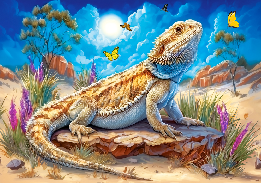 The Lizard Kingz, 500-bitarspussel (B-54206)