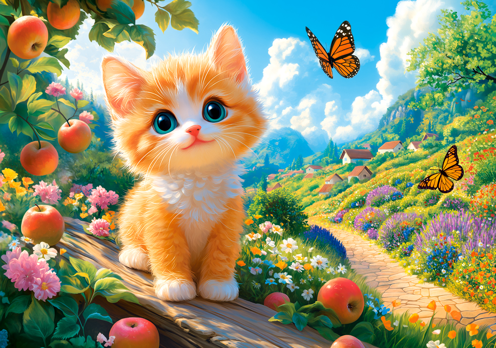 Kitten's Walk, 500-bitarspussel (B-54213)