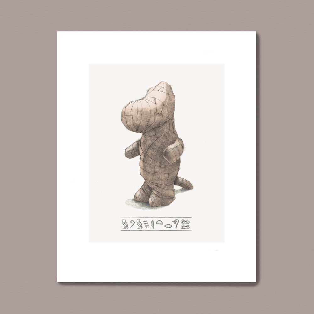 Mumietroll, litografi