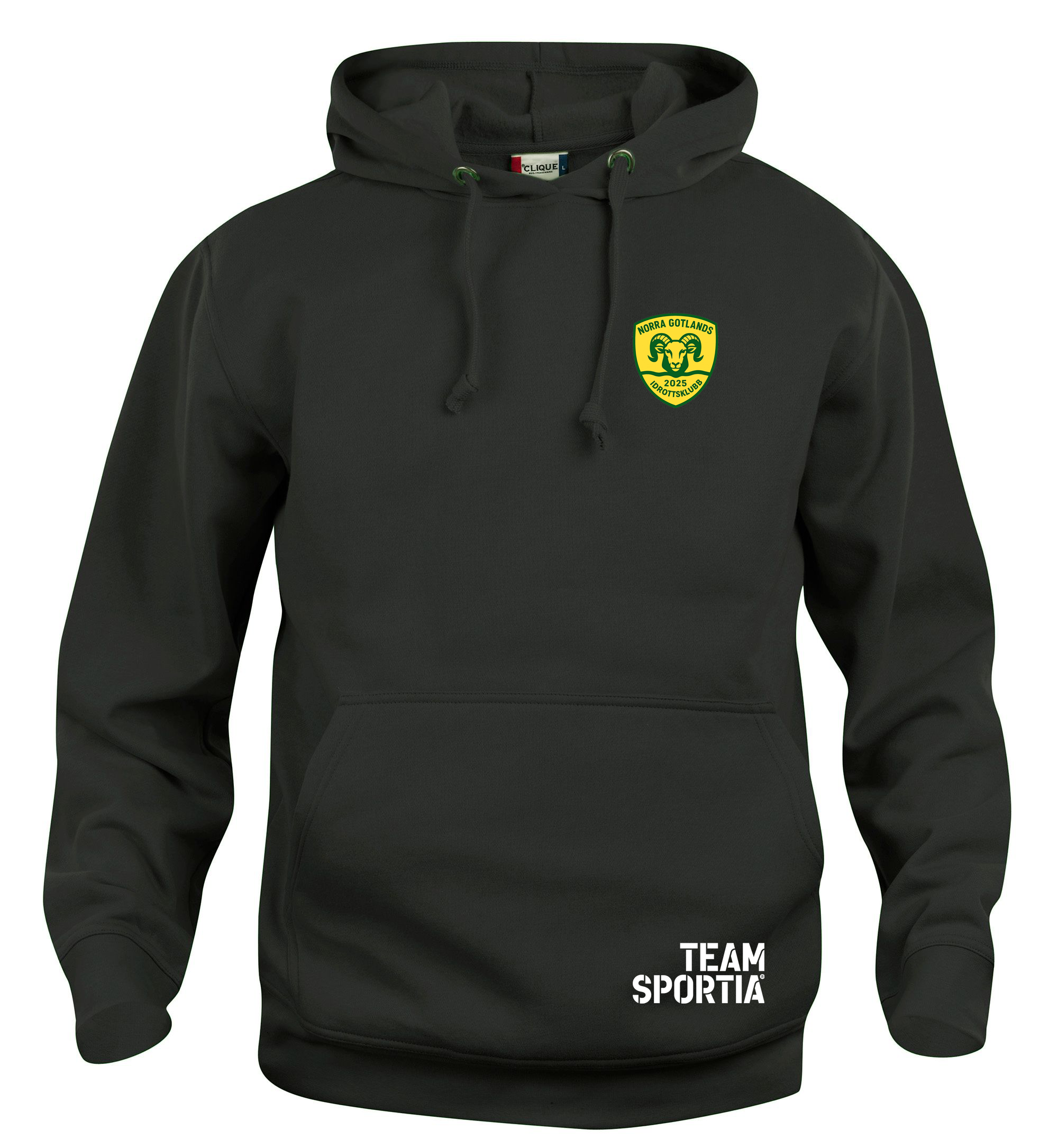 Clique Sweat Hoody Basic Collegetröja (Norra Gotlands Idrottsklubb)