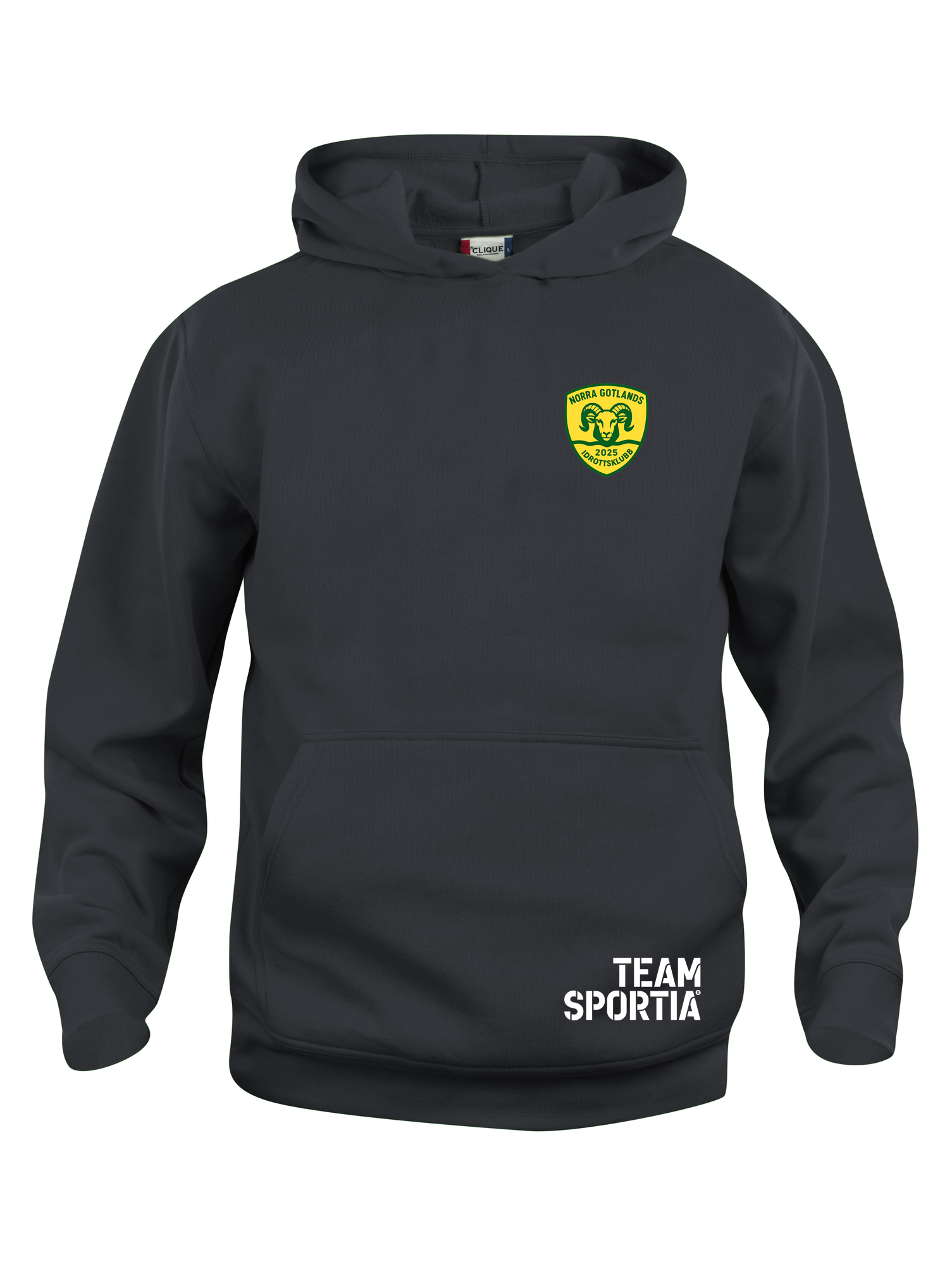 Clique Sweat Hoody Basic Collegetröja Jr (Norra Gotlands Idrottsklubb)
