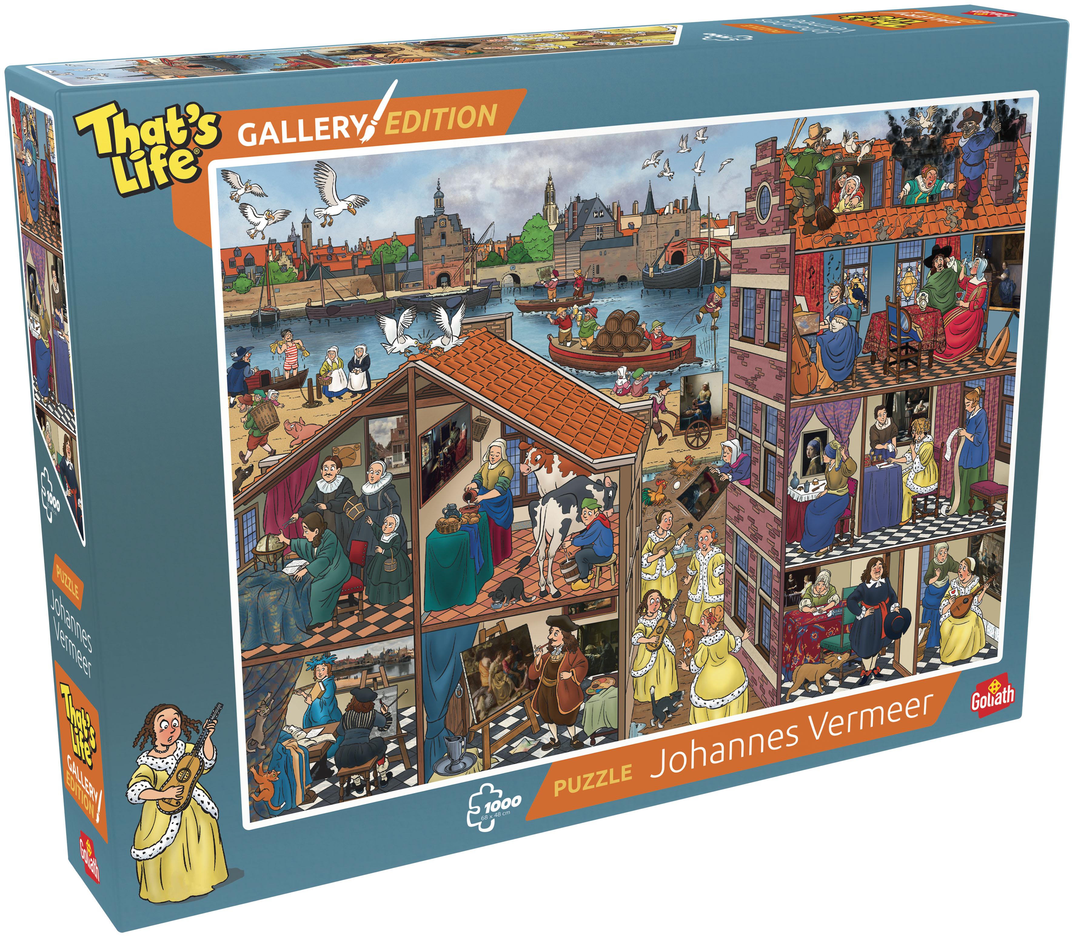 Pussel - That´s life - Vermeer - 1000 bitar