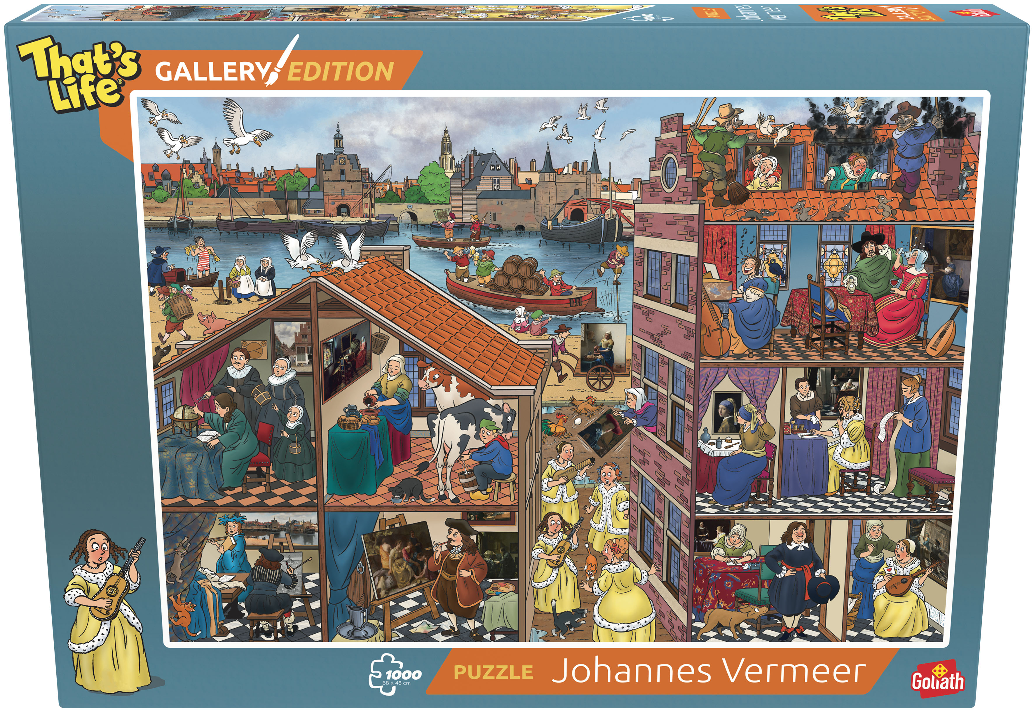Pussel - That´s life - Vermeer - 1000 bitar - 2