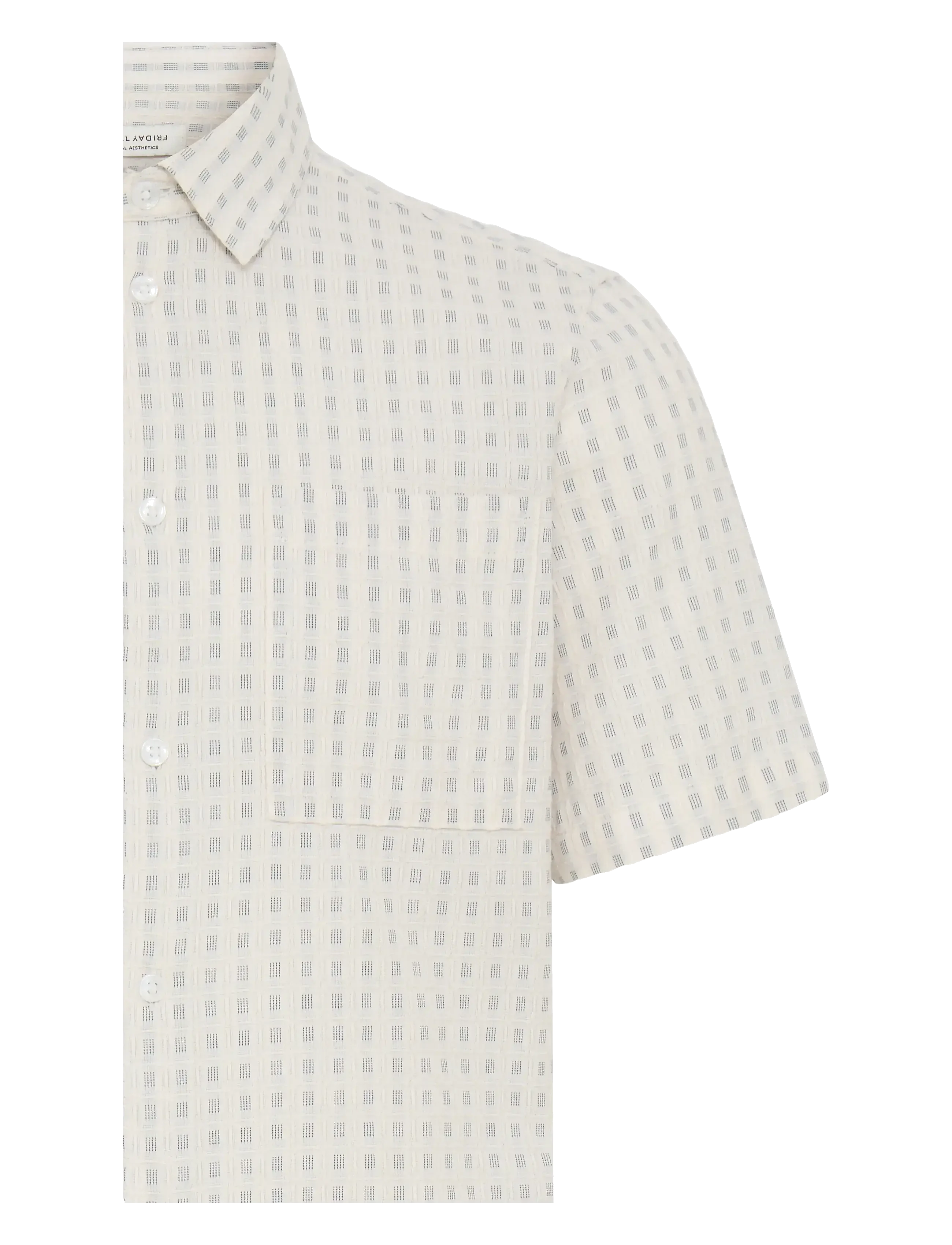 Casual Friday Stai SS Dobby Checked Shirt - 3
