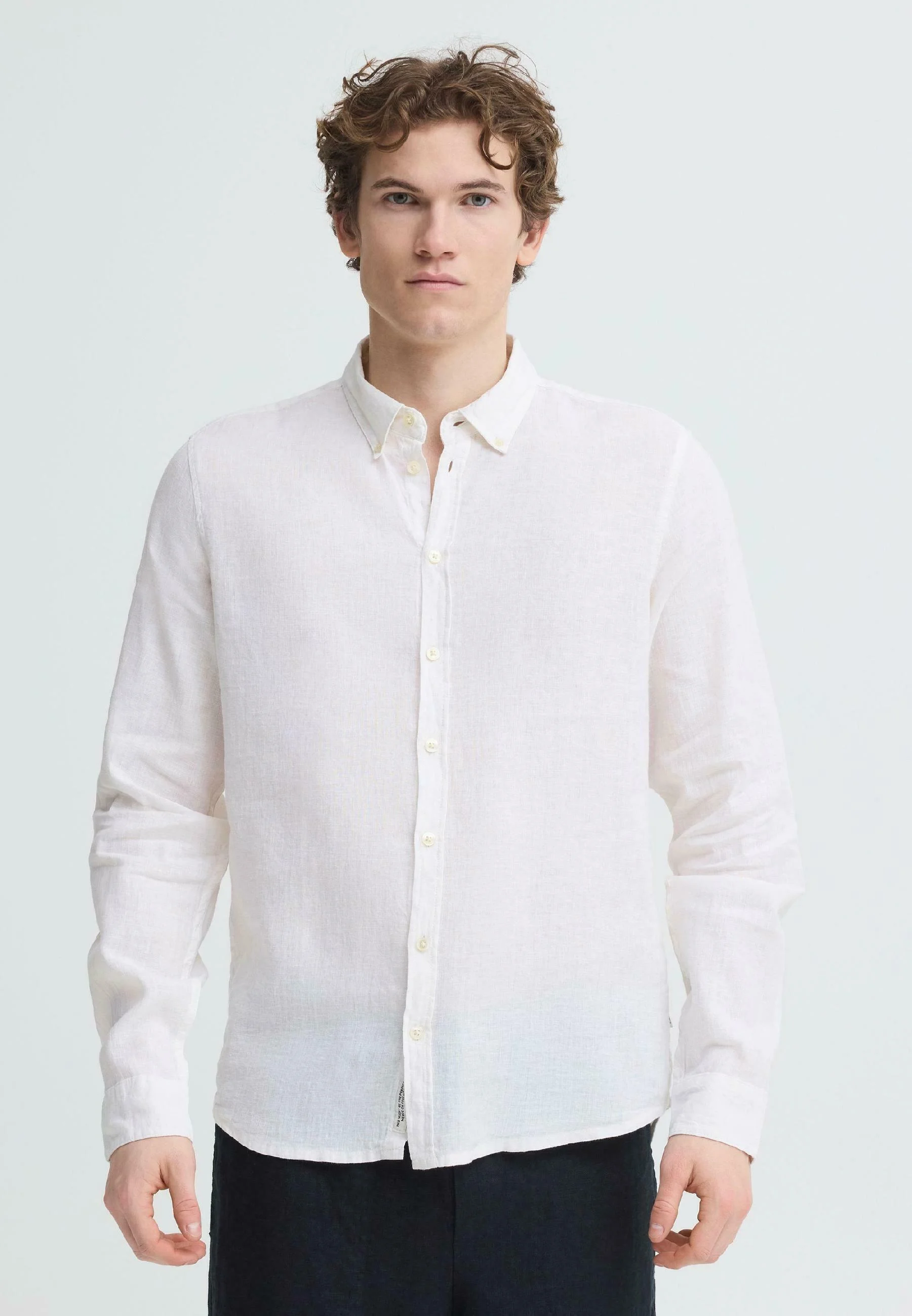 Casual Friday Anton BD Linnen LS Shirt - 3